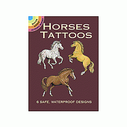 Horses Tattoos Little Activity Book