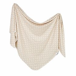 Copper Pearl Knit Swaddle, Hunnie