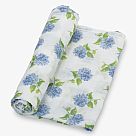 Muslin Swaddle - You Had Me at Hydrangea