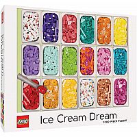 1000 Piece Puzzle, LEGO Ice Cream Dream