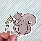 MBC Squirrel Spirit Vinyl Sticker
