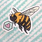 Sweet Bee Vinyl Sticker