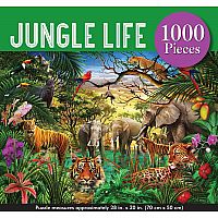 1000 Piece Puzzle, Jungle Life
