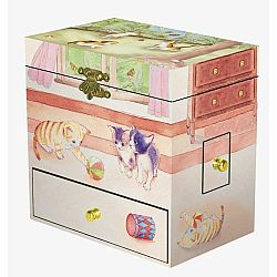 Curious Kittens Musical Jewelry Box