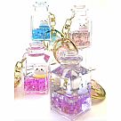 Kitty Jar Floaty Key Charm - Assorted Styles