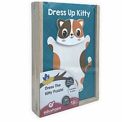 Dress the Kitty Wooden Puzzle