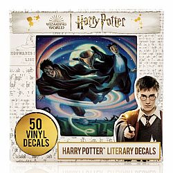 Set of 50 Harry Potter Vinyl Stickers - Literary Art