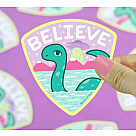Believe Loch Ness Vinyl Sticker
