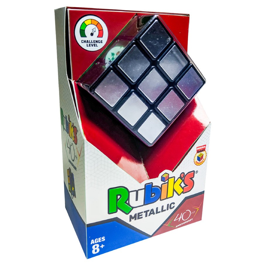 Rubik's Cube Metallic 40 Year Anniversary 3X3 