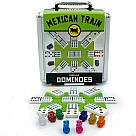Mexican Train Dominoes in Deluxe Tin