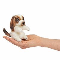 Mini Dog Finger Puppet