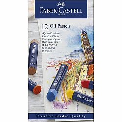 Faber-Castell Creative Studio Oil Pastels - Set of 12