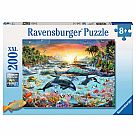 200 Piece Puzzle, Orca Paradise