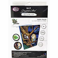 Crystal Art Notebook Kit, Owl and Fairy Tree