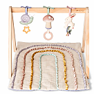 Wooden Baby Activity Gym - Pastel - Pickup Only