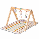 Wooden Baby Activity Gym - Pastel - Pickup Only