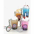 Pearl Milk Tea Floaty Key Charm - Assorted Styles