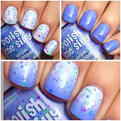 Periwinkle Twinkle Thermal Color-Changing Nail Polish