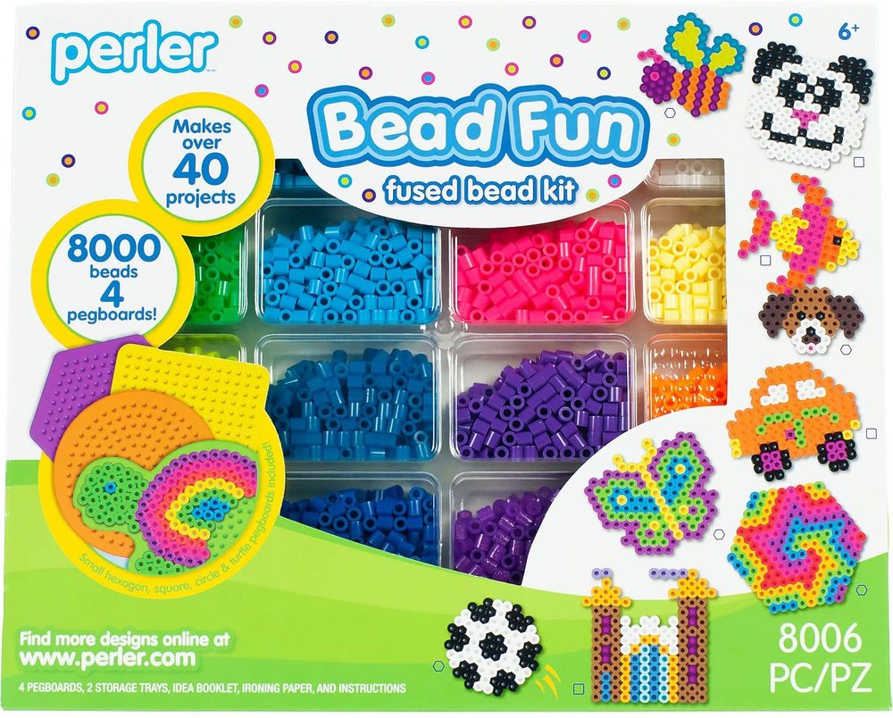 Perler Bead Fun Activity Kit and Storage Trays - Perler