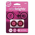 Orbit Brightz Pink Bike Lights