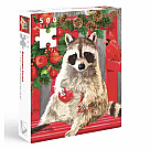 500 Piece Puzzle, Red-Handed Raccoon