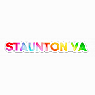 Rainbow Staunton Vinyl Sticker