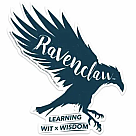 Ravenclaw Vinyl Sticker - Learning Wit Wisdom