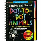 Scratch and Sketch Animals Dot to Dot