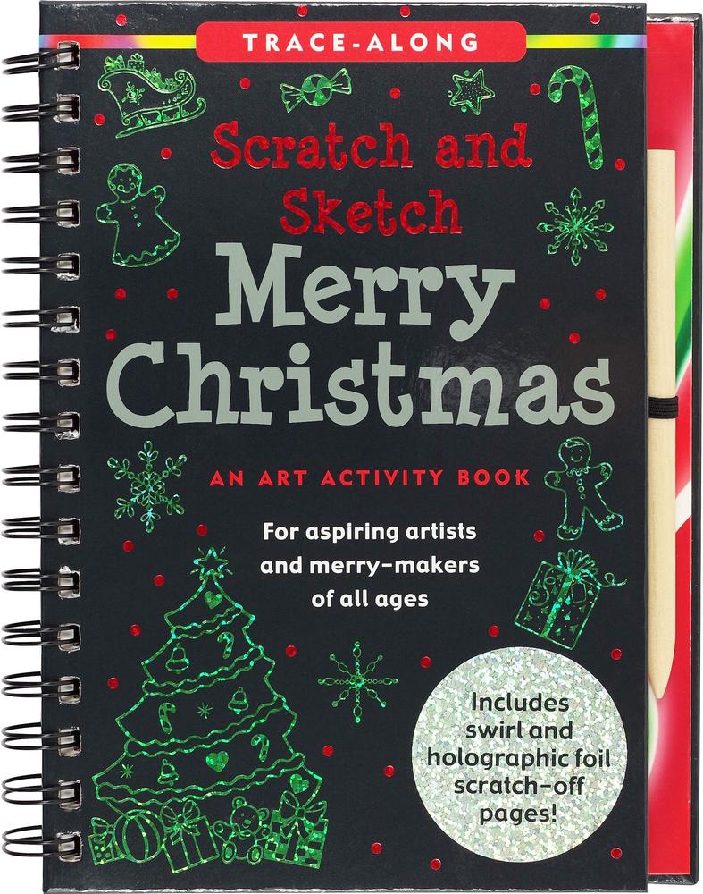 Scratch and Sketch Merry Christmas (Trace Along) [Book]