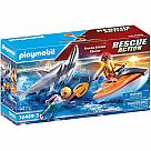 Playmobil 70489 Shark Attack and Rescue Boat