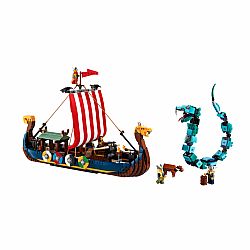 31132 Viking Ship and the Midgard Serpent - LEGO Creator - Pickup Only