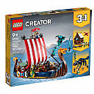 31132 Viking Ship and the Midgard Serpent - LEGO Creator - Pickup Only