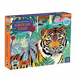 300 Piece Puzzle, Siberian Tiger Endangered Species
