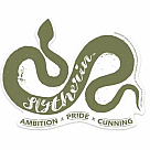 Slytherin Vinyl Sticker - Ambition Pride Cunning