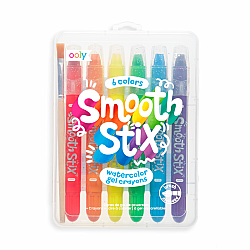 Smooth Stix Watercolor Gel Crayons Set of 6