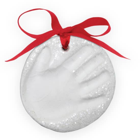 Snowprints Handprint Glitter Ornament Kit Child To Cherish 