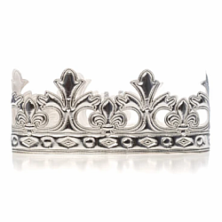 Soft Silver Prince Crown