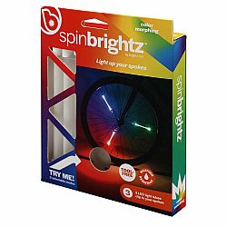 Spin Brightz Color Morphing Spoke Lights for Bikes