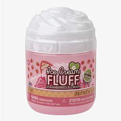Ice Cream Fluff Slime - Strawberries and Cream