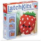 Latchkits Strawberry Pillow Latch Hook Kit