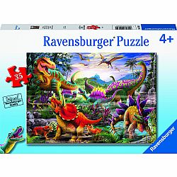 35 Piece Puzzle, T-Rex Terror