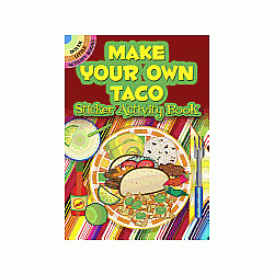 Make Your Own Taco Sticker Activity Book
