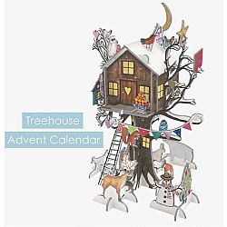 Treehouse Blue Pop and Slot Advent Calendar