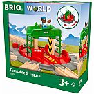 BRIO Train Turntable and Figure