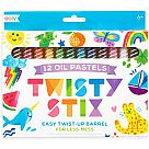 Twisty Stix 12 Oil Pastels