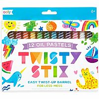Twisty Stix 12 Oil Pastels