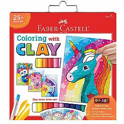 Coloring with Clay: Unicorn and Friends