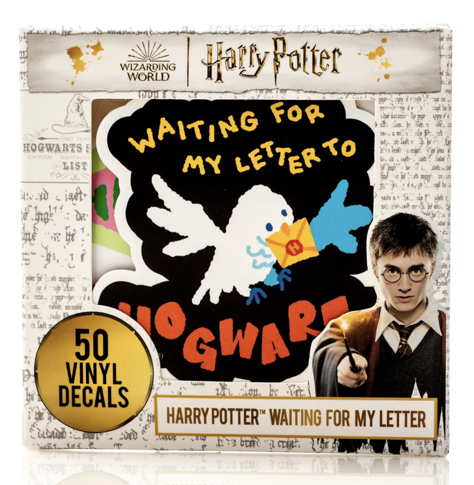 Set of 50 Harry Potter Vinyl Stickers - Waiting for My Letter