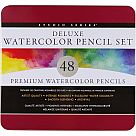 Set of 48 Watercolor Colored Pencils 