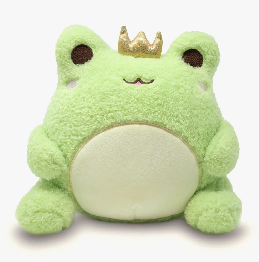 Wawa the Prince Kawaii Frog Plushie - Cuddle Barn